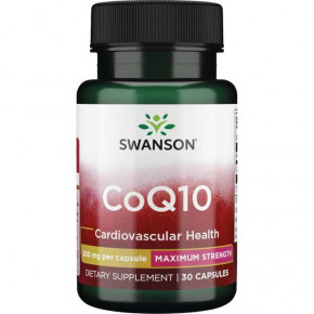    Swanson CoQ10 200 mg Maximum Strength 30  