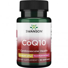    Swanson CoQ10 400 mg Maximum Potency 30  