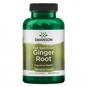  Swanson Ginger Root 540mg  100 caps