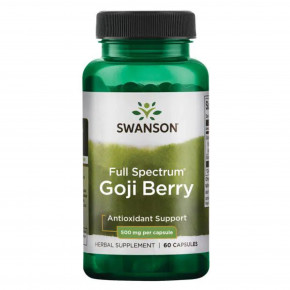  Swanson Goji Berry 500mg  60cap