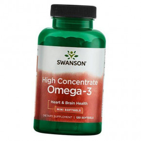 ³ Swanson High Concentrate Omega-3 120   (67280008)