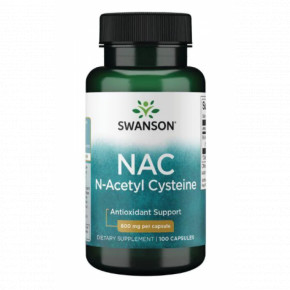   N- Swanson N-Acetyl Cysteine 600mg 100 