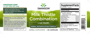  Swanson Milk Thistle Combo - 60caps 3