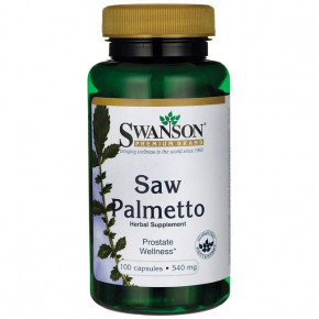  Swanson Saw Palmetto 540 mg 100  100-89-8882166-20