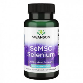  Swanson SeMSC Selenium 200mcg - 120caps