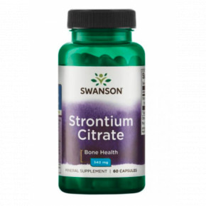  Swanson Stronium Citrate 340mg  60caps