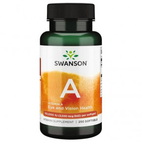  Swanson Vitamin A 10000 IU 250  