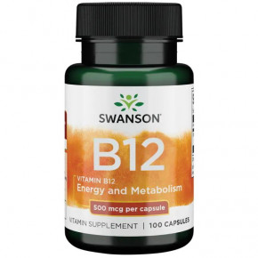    Swanson Vitamin B12 500 mcg 100  