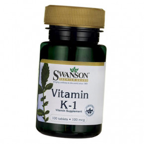  Swanson Vitamin K-1 100 100  (36280034)