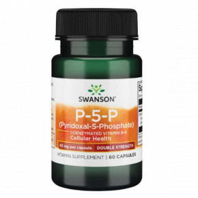  Swanson P-5-P 40 mg 60 