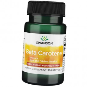  Swanson Beta-Carotene 10000 100 (36280053)