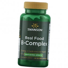  Swanson Real Food B-Complex 60 (36280050)