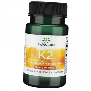  Swanson Vitamin K-2 100 30 (36280060)