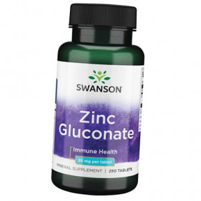  Swanson Zinc Gluconate 30 250 (36280070)