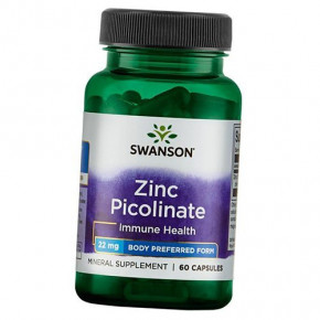  Swanson Zinc Picolinate 60 (36280044)