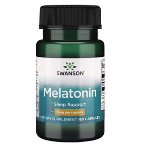    Swanson  Melatonin 3mg 60caps