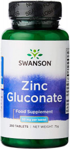 ³ Swanson Zinc Gluconate 250  (4384302969)