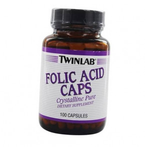  Twinlab Folic Acid Caps 100  (36104011)