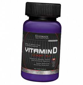  Ultimate Nutrition Vitamin D 1000 60  (36090015)