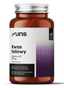  UNS Vitamins Kwas Foliowy 60 caps