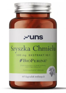 UNS Vitamins Szyszka Chmielu 300mg 60caps