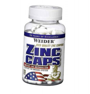  Weider Zinc Caps 120 (36089007)