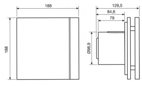   Soler&Palau SILENT-100 CZ BLACK DESIGN -4C 4