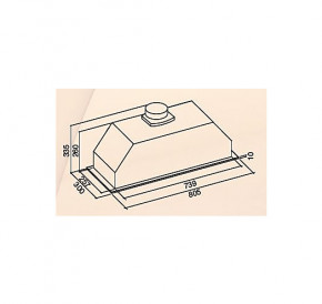  Falmec Built-In Max 70 WH (CBIN70.E4ZZZB460F) 5