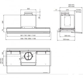  Falmec MOVE 60 WHITE GLASS 800 5