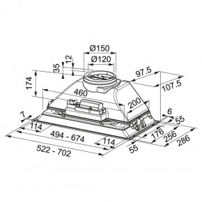  Franke Inca Smart FBI 705 XS