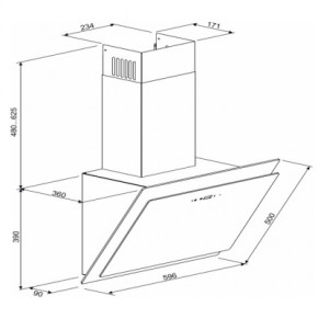   GRANADO Vivares 1614-1200 black glass (GCH336411) 13