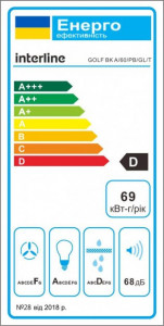  Interline GOLF BK A/60/PB/GL/T 15