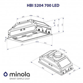  Minola HBI 5204 I 700 LED 11