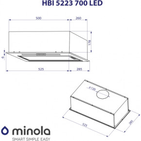  Minola HBI 5223 BL 700 LED 11