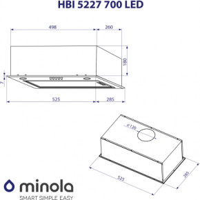  Minola HBI 5227 IV 700 LED 11