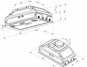  Minola HBI 52621 BL GLASS 700 LED 11