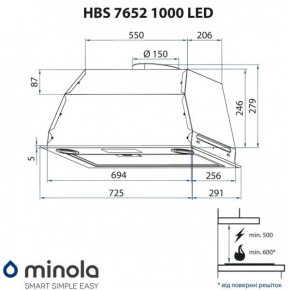  Minola HBS 7652 I 1000 LED 11