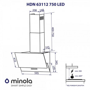  Minola HDN 63112 BL 750 LED 7