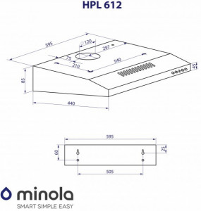  Minola HPL 612 BL 10