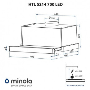  Minola HTL 5214 WH 700 LED 11