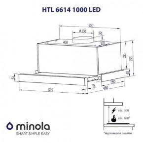  Minola HTL 6614 BL 1000 LED 10