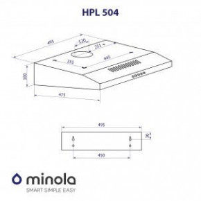   Minola HPL 504 BL  9