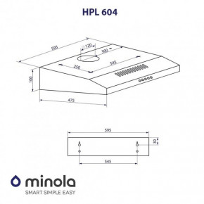   Minola HPL 604 WH 10