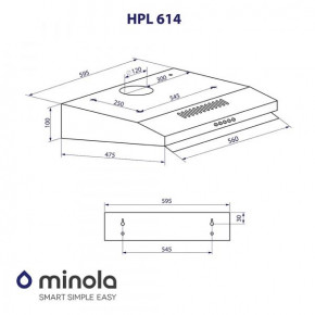   Minola HPL 614 WH 8