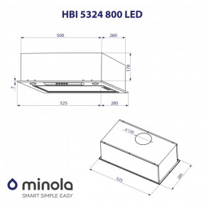   Minola HBI 5324 I 800 LED 11