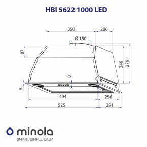   Minola HBI 5622 BLF 1000 LED  9