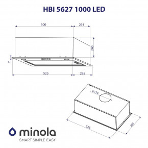   Minola HBI 5627 GR 1000 LED  11