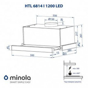   Minola HTL 6814 I 1200 LED 4