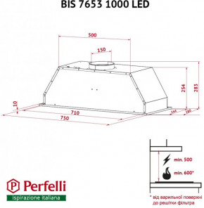  Perfelli BIS 7653 BL 1000 LED 13