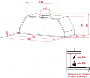  Perfelli BIS 7653 WH 1000 LED 13